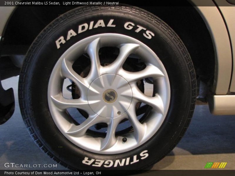 Light Driftwood Metallic / Neutral 2001 Chevrolet Malibu LS Sedan