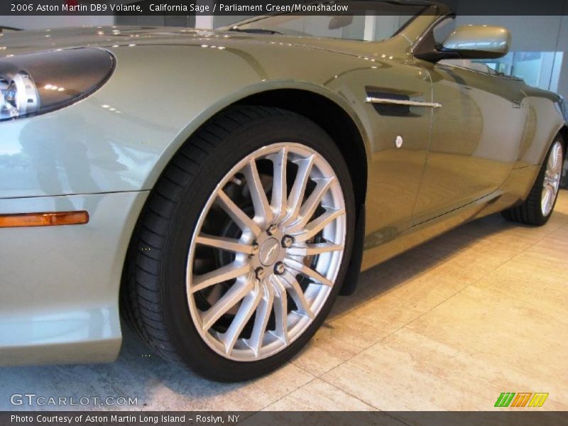 California Sage / Parliament Green/Moonshadow 2006 Aston Martin DB9 Volante