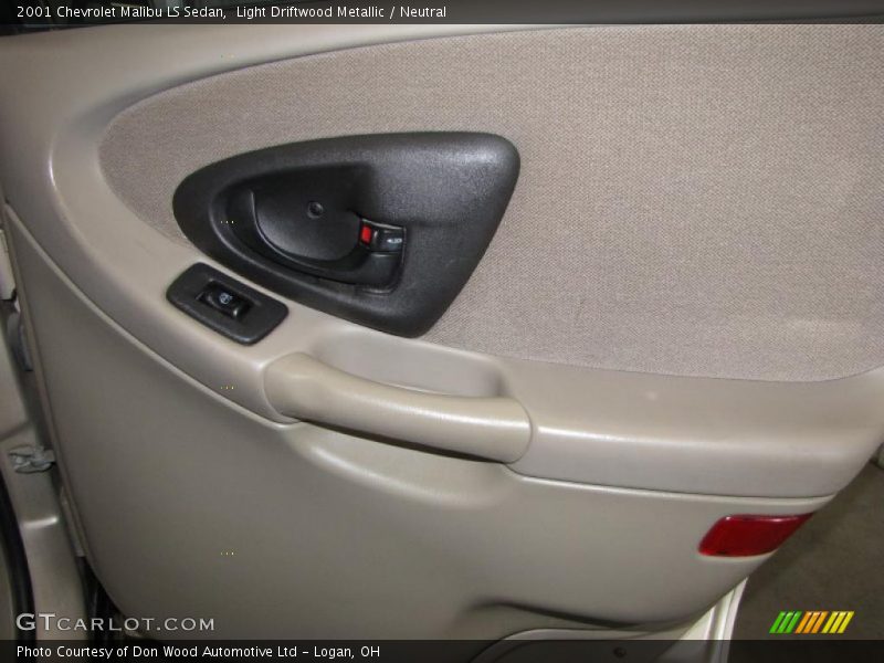 Light Driftwood Metallic / Neutral 2001 Chevrolet Malibu LS Sedan