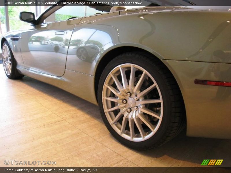 California Sage / Parliament Green/Moonshadow 2006 Aston Martin DB9 Volante