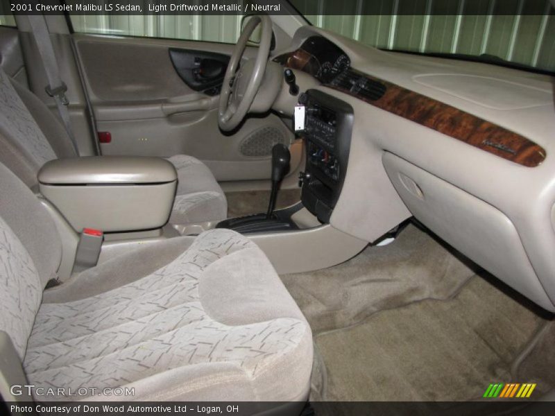 Light Driftwood Metallic / Neutral 2001 Chevrolet Malibu LS Sedan