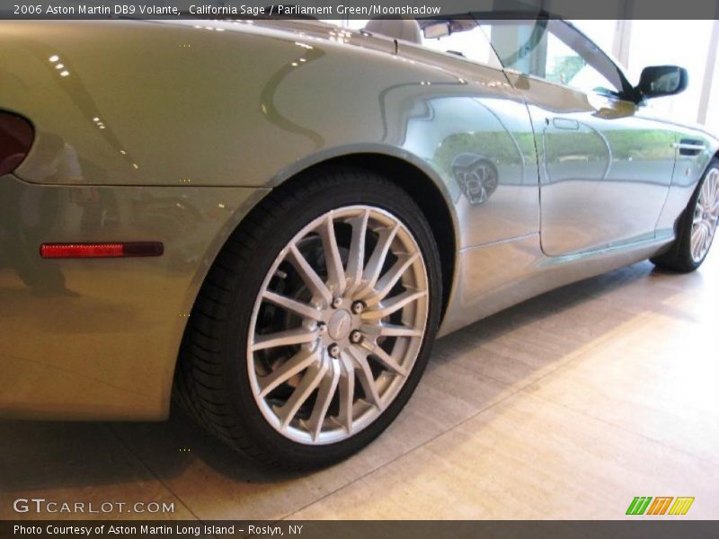 California Sage / Parliament Green/Moonshadow 2006 Aston Martin DB9 Volante