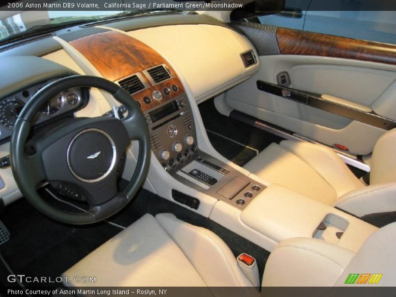 California Sage / Parliament Green/Moonshadow 2006 Aston Martin DB9 Volante