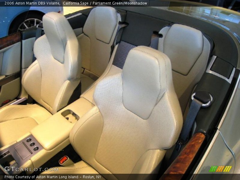 California Sage / Parliament Green/Moonshadow 2006 Aston Martin DB9 Volante