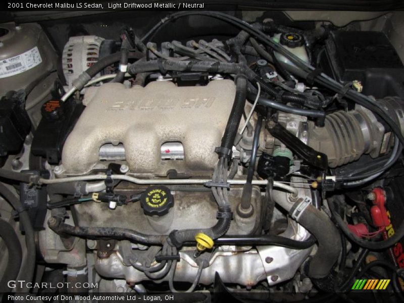 Light Driftwood Metallic / Neutral 2001 Chevrolet Malibu LS Sedan