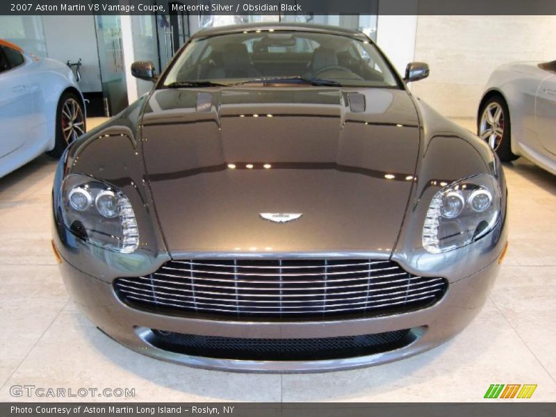 Meteorite Silver / Obsidian Black 2007 Aston Martin V8 Vantage Coupe