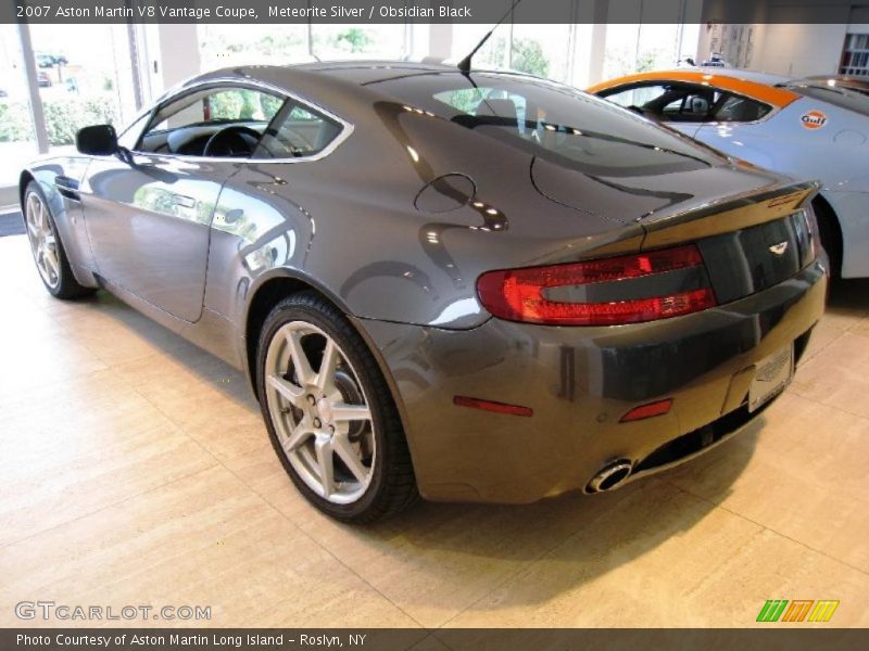 Meteorite Silver / Obsidian Black 2007 Aston Martin V8 Vantage Coupe