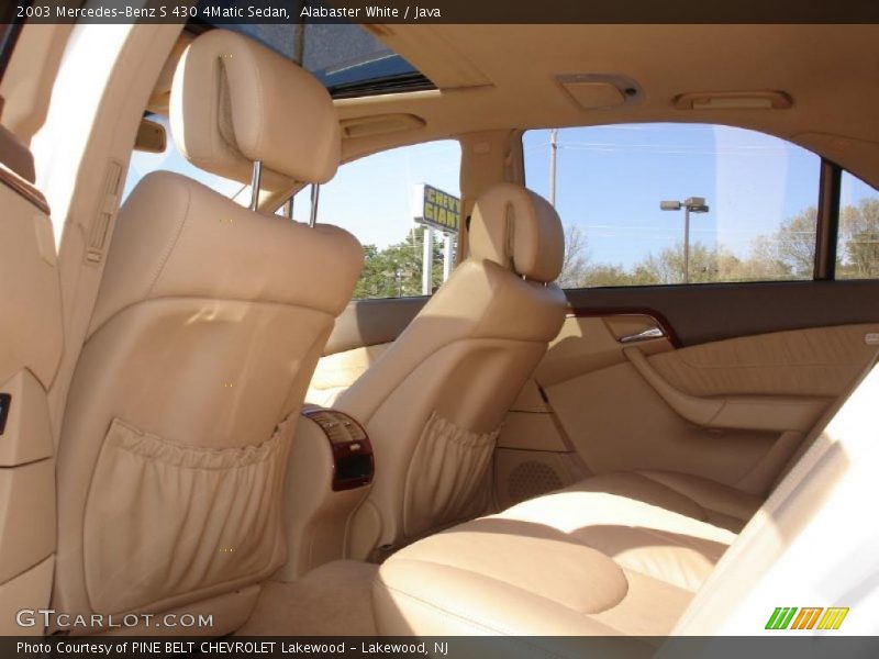 Alabaster White / Java 2003 Mercedes-Benz S 430 4Matic Sedan