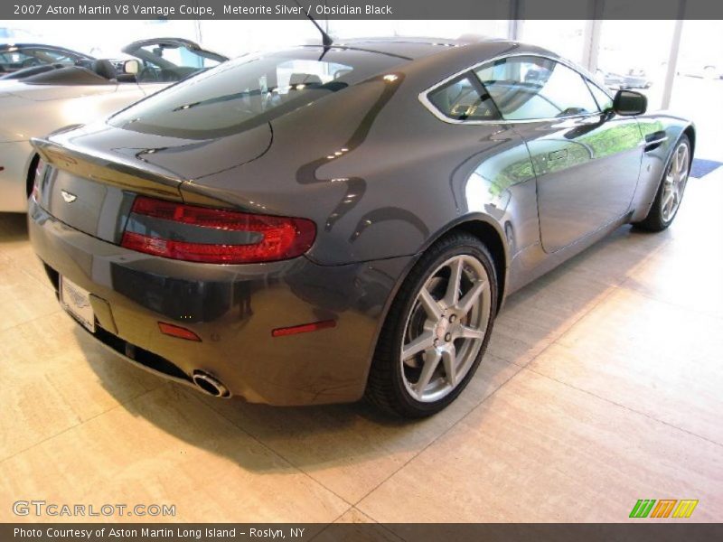 Meteorite Silver / Obsidian Black 2007 Aston Martin V8 Vantage Coupe