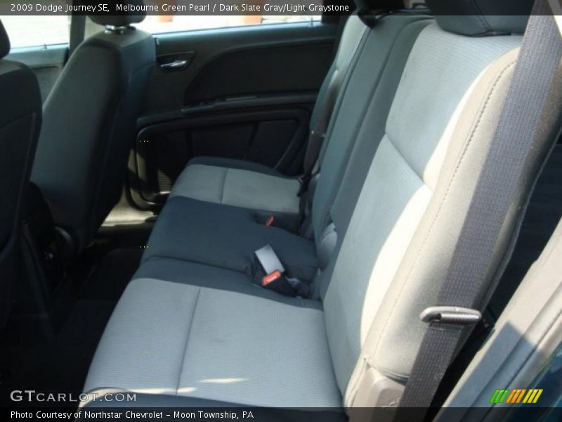 Melbourne Green Pearl / Dark Slate Gray/Light Graystone 2009 Dodge Journey SE