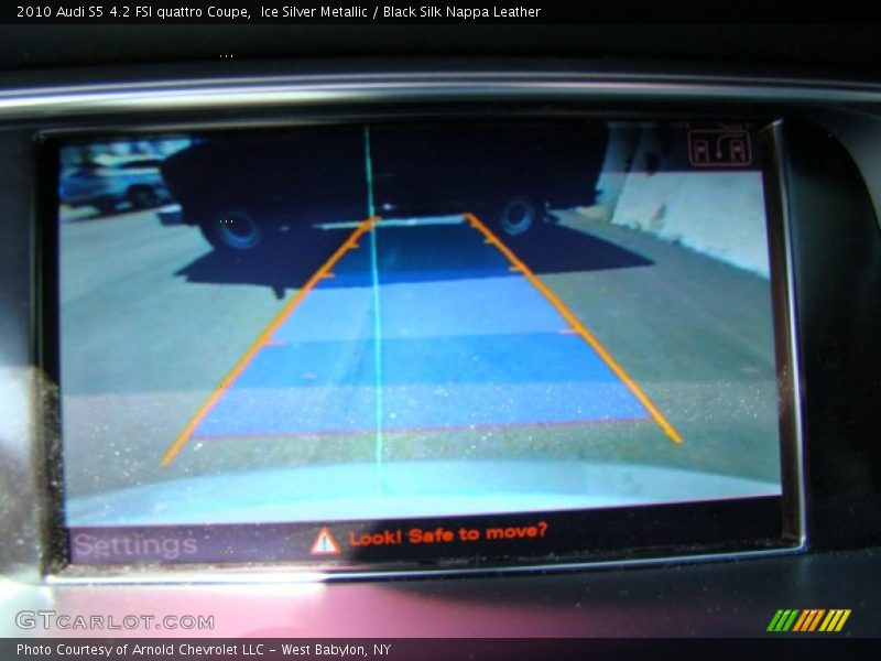 Ice Silver Metallic / Black Silk Nappa Leather 2010 Audi S5 4.2 FSI quattro Coupe