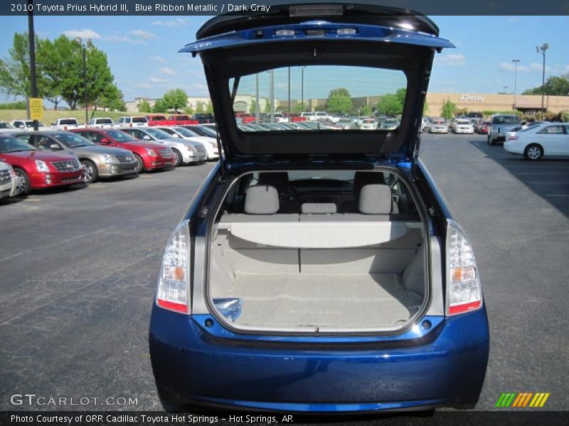 Blue Ribbon Metallic / Dark Gray 2010 Toyota Prius Hybrid III