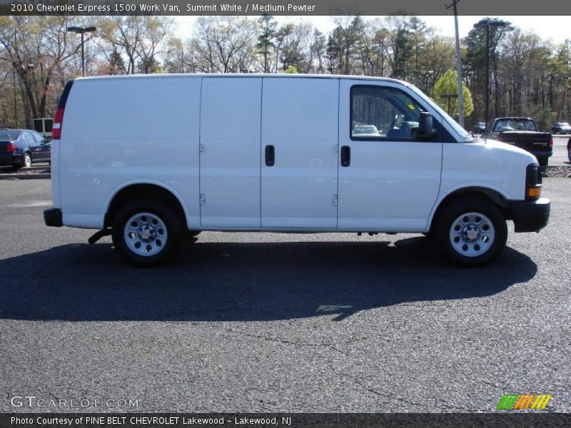 Summit White / Medium Pewter 2010 Chevrolet Express 1500 Work Van