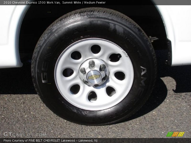Summit White / Medium Pewter 2010 Chevrolet Express 1500 Work Van