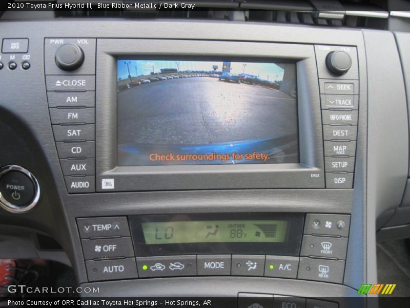 Blue Ribbon Metallic / Dark Gray 2010 Toyota Prius Hybrid III