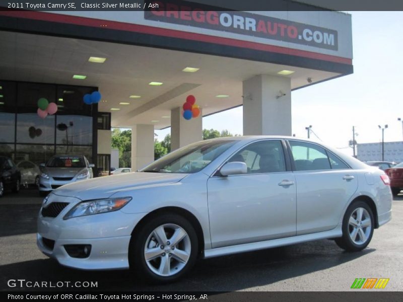 Classic Silver Metallic / Ash 2011 Toyota Camry SE