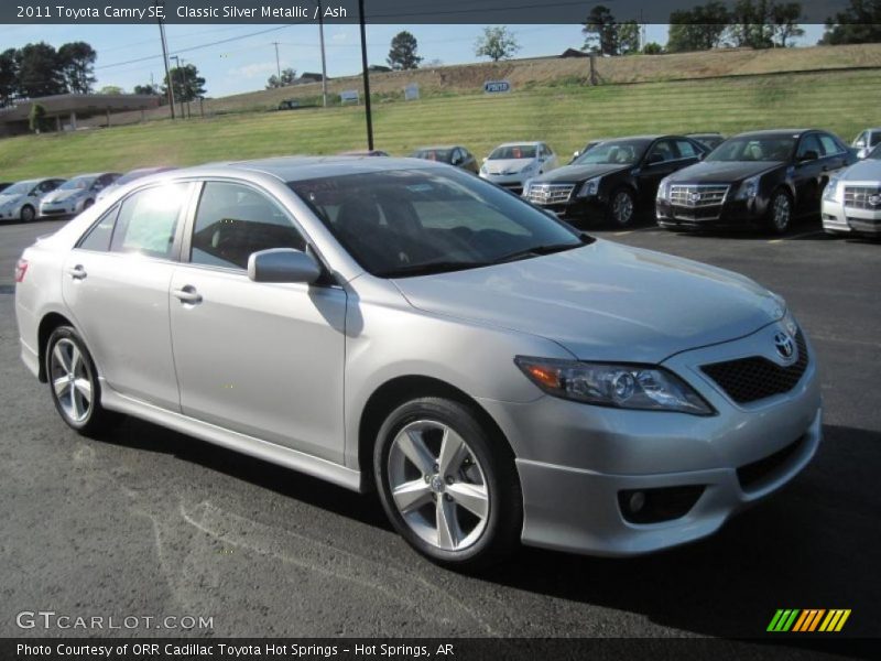 Classic Silver Metallic / Ash 2011 Toyota Camry SE