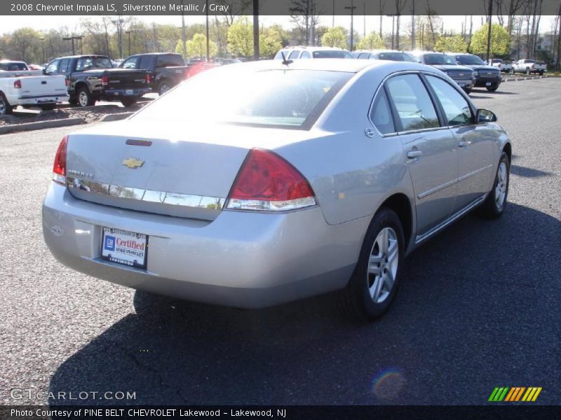 Silverstone Metallic / Gray 2008 Chevrolet Impala LS