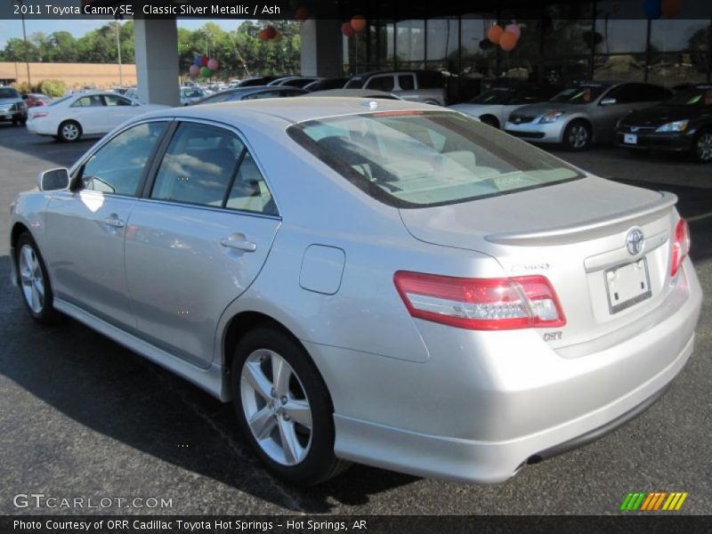 Classic Silver Metallic / Ash 2011 Toyota Camry SE