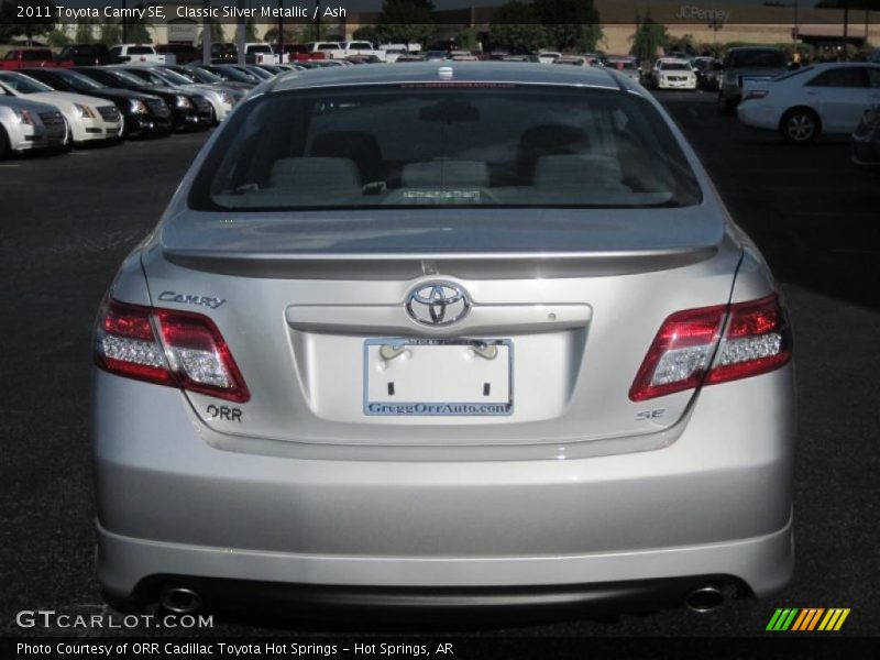 Classic Silver Metallic / Ash 2011 Toyota Camry SE