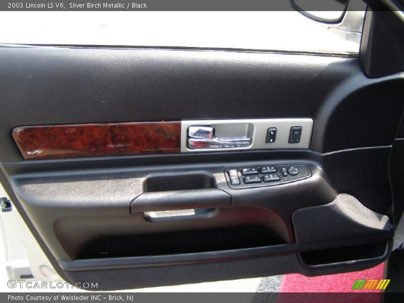 Silver Birch Metallic / Black 2003 Lincoln LS V6