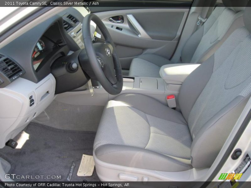 Classic Silver Metallic / Ash 2011 Toyota Camry SE