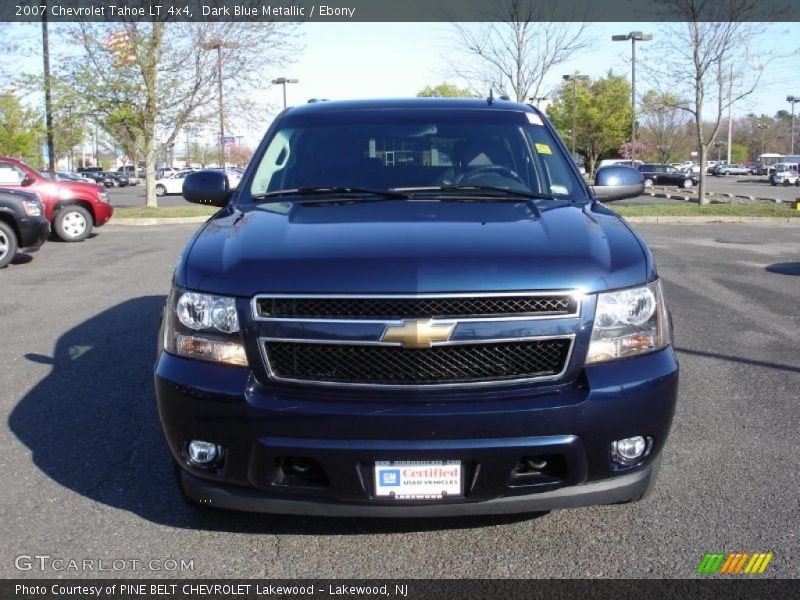 Dark Blue Metallic / Ebony 2007 Chevrolet Tahoe LT 4x4