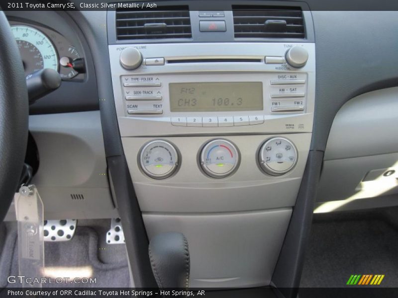 Classic Silver Metallic / Ash 2011 Toyota Camry SE