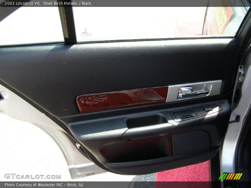 Silver Birch Metallic / Black 2003 Lincoln LS V6