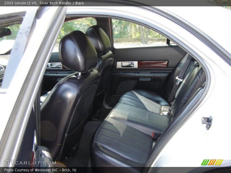 Silver Birch Metallic / Black 2003 Lincoln LS V6