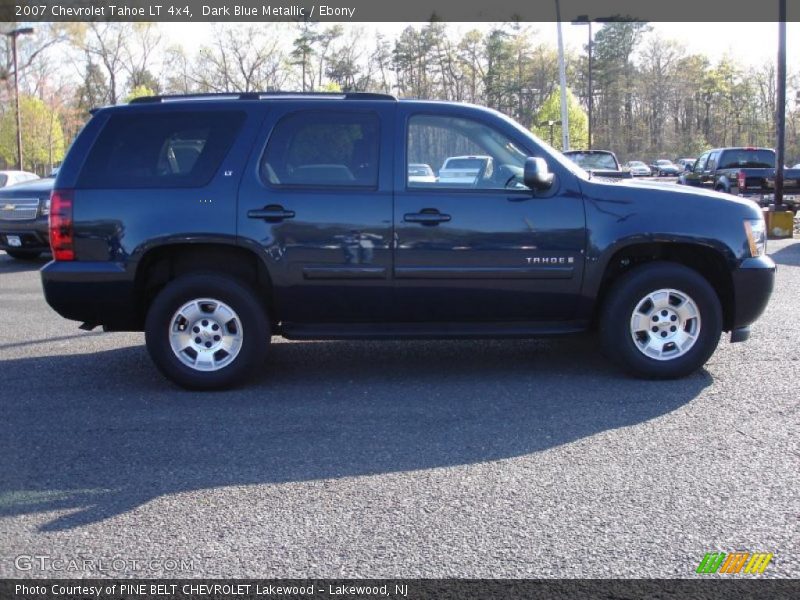 Dark Blue Metallic / Ebony 2007 Chevrolet Tahoe LT 4x4