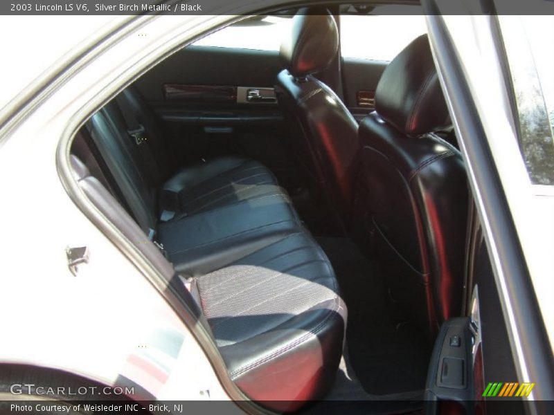 Silver Birch Metallic / Black 2003 Lincoln LS V6