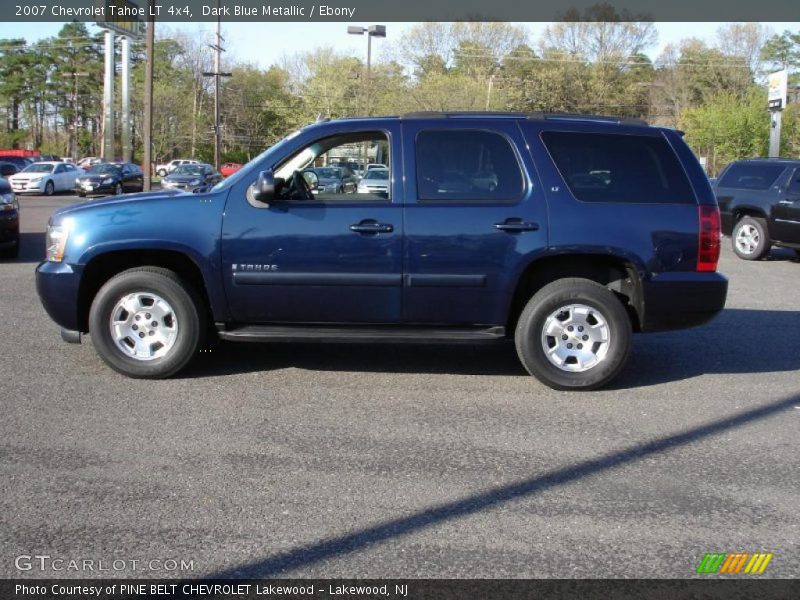 Dark Blue Metallic / Ebony 2007 Chevrolet Tahoe LT 4x4