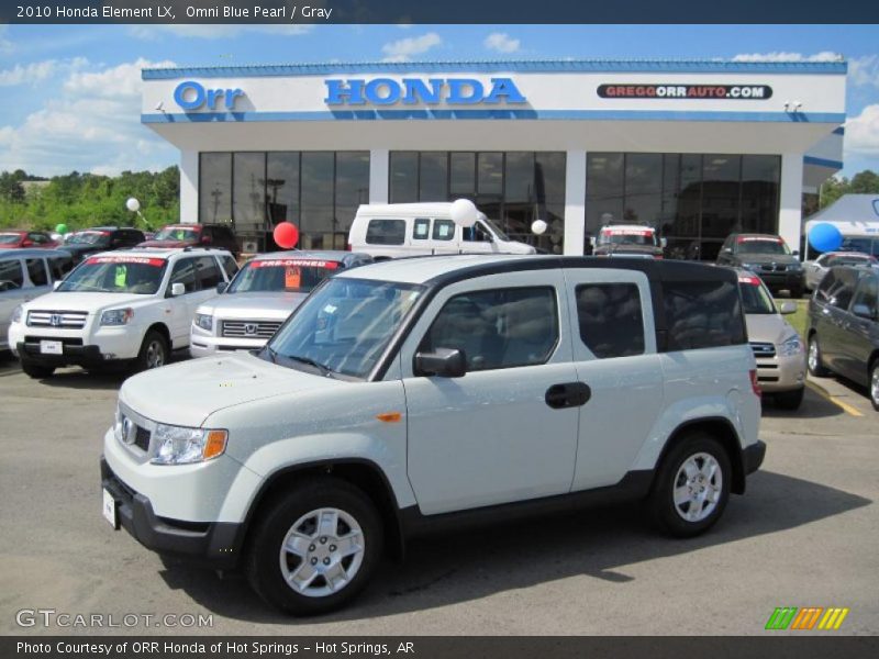 Omni Blue Pearl / Gray 2010 Honda Element LX