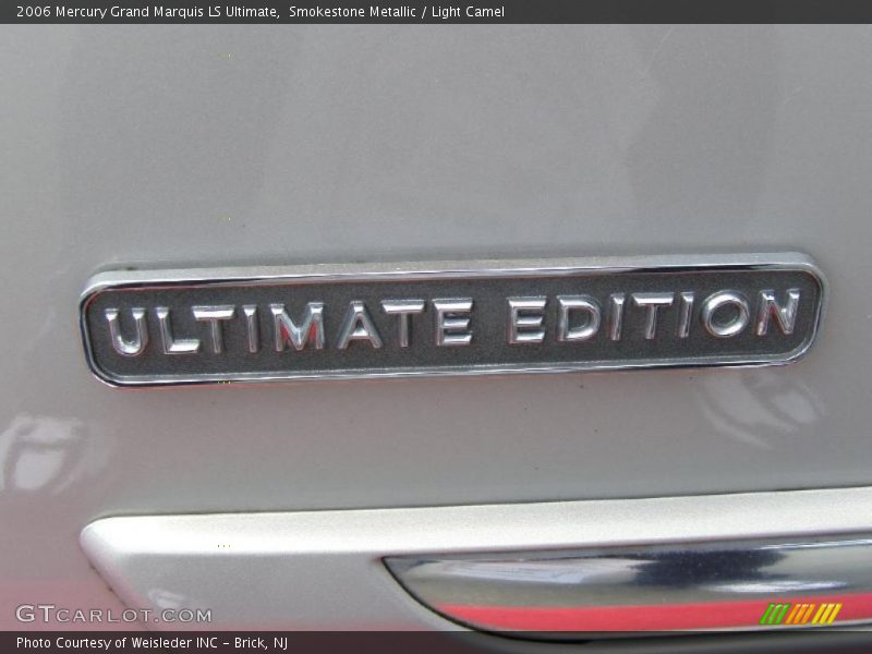 Smokestone Metallic / Light Camel 2006 Mercury Grand Marquis LS Ultimate