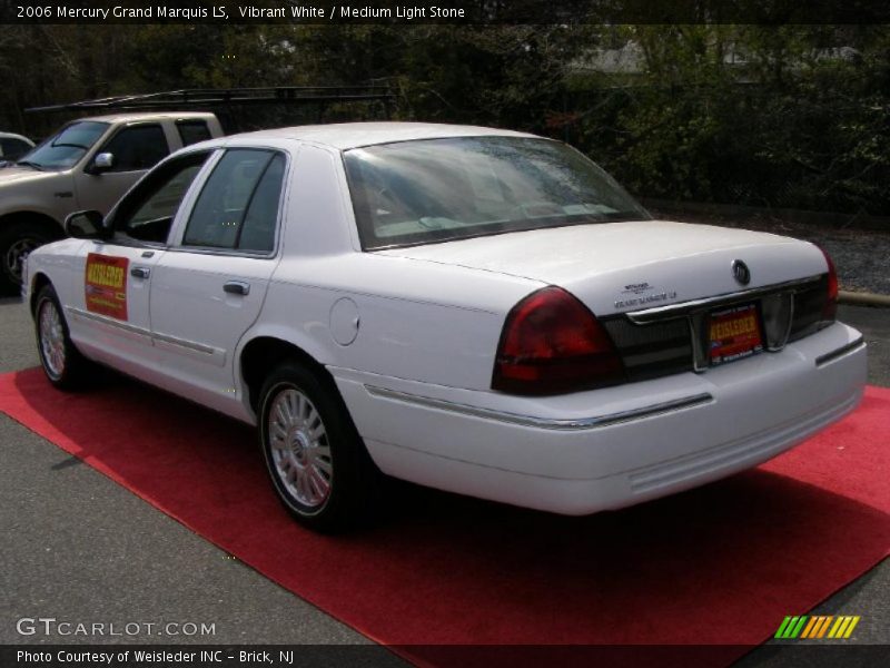 Vibrant White / Medium Light Stone 2006 Mercury Grand Marquis LS