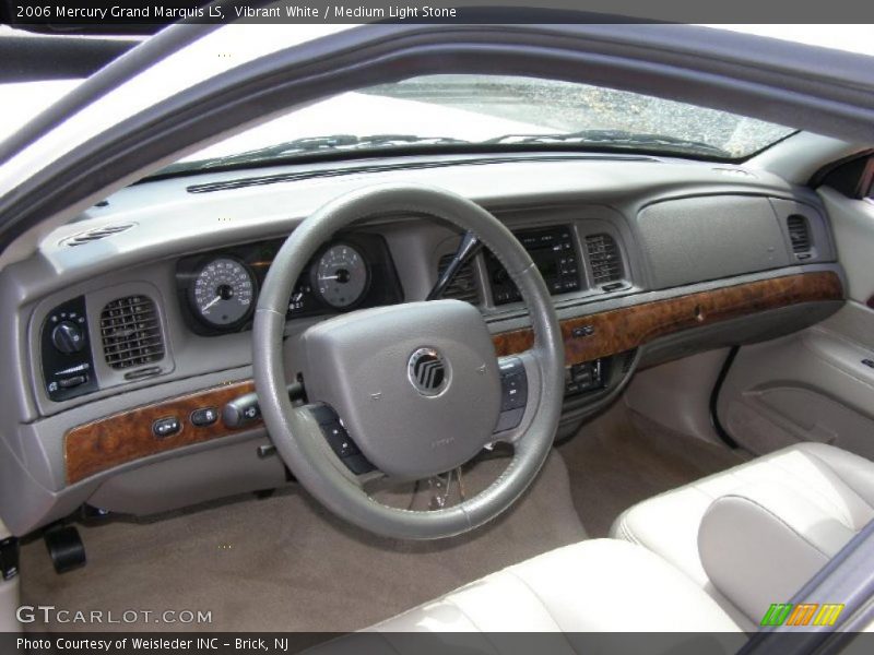 Vibrant White / Medium Light Stone 2006 Mercury Grand Marquis LS