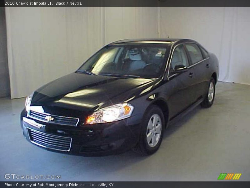 Black / Neutral 2010 Chevrolet Impala LT