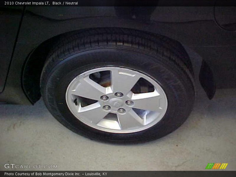 Black / Neutral 2010 Chevrolet Impala LT