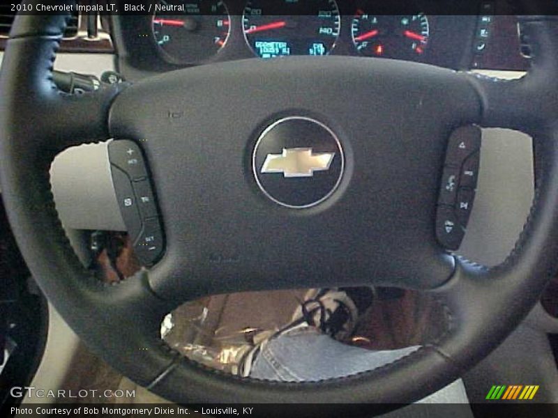 Black / Neutral 2010 Chevrolet Impala LT