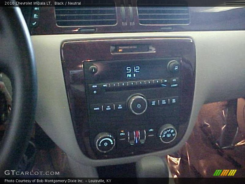 Black / Neutral 2010 Chevrolet Impala LT