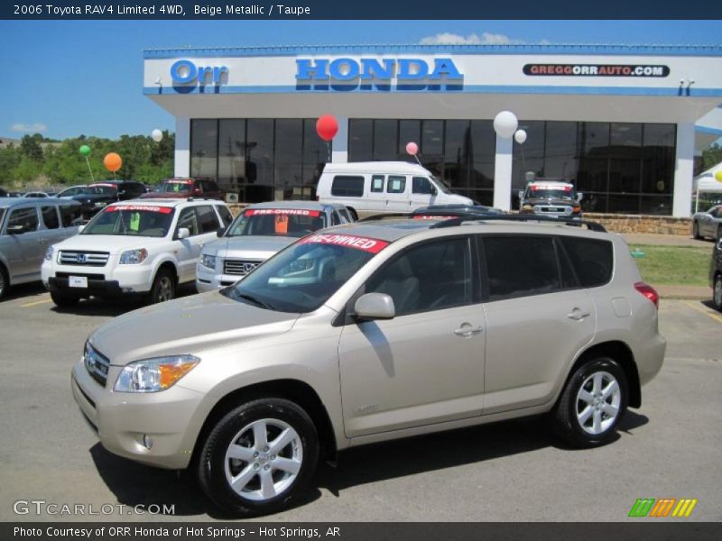 Beige Metallic / Taupe 2006 Toyota RAV4 Limited 4WD