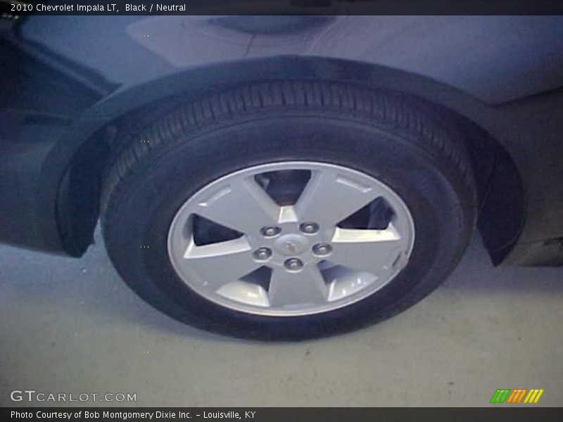 Black / Neutral 2010 Chevrolet Impala LT