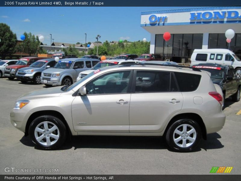 Beige Metallic / Taupe 2006 Toyota RAV4 Limited 4WD