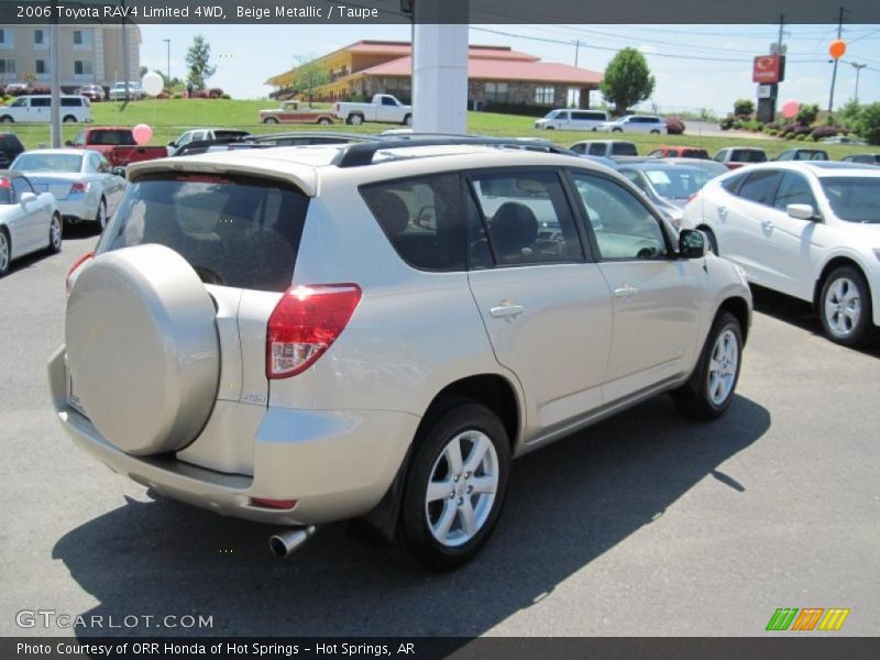 Beige Metallic / Taupe 2006 Toyota RAV4 Limited 4WD