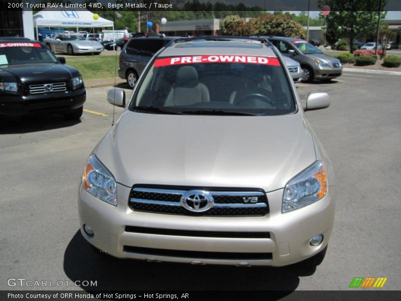 Beige Metallic / Taupe 2006 Toyota RAV4 Limited 4WD
