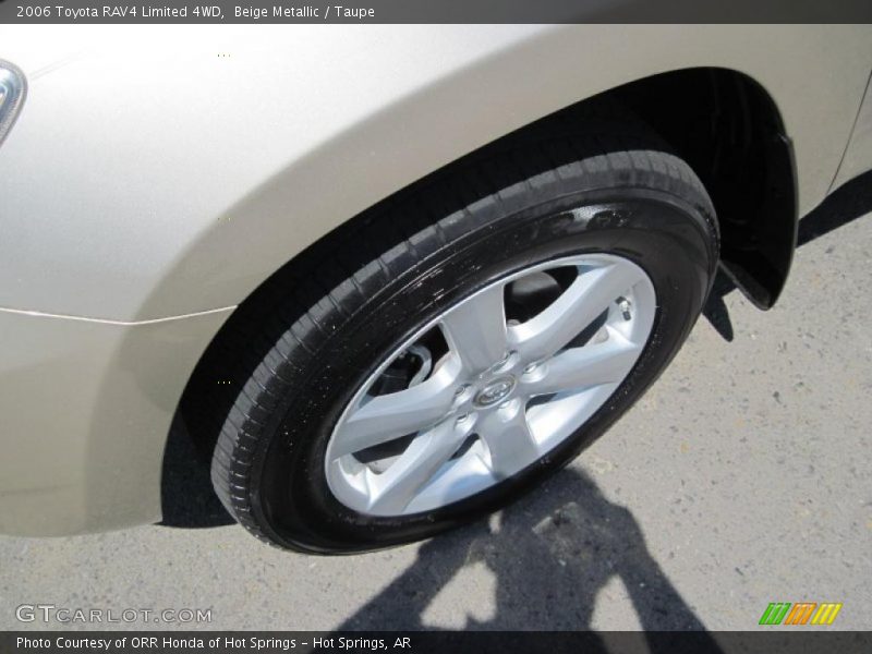 Beige Metallic / Taupe 2006 Toyota RAV4 Limited 4WD