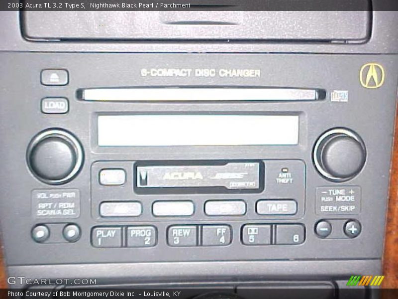 Nighthawk Black Pearl / Parchment 2003 Acura TL 3.2 Type S