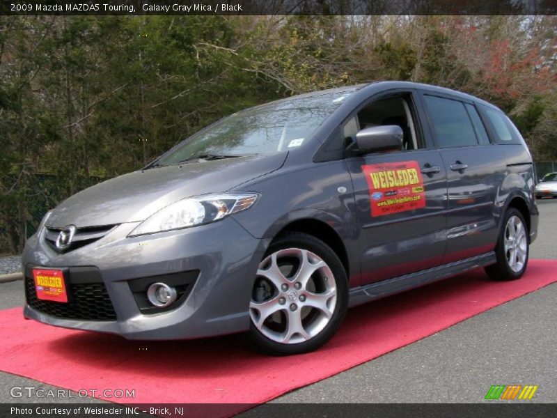 Galaxy Gray Mica / Black 2009 Mazda MAZDA5 Touring