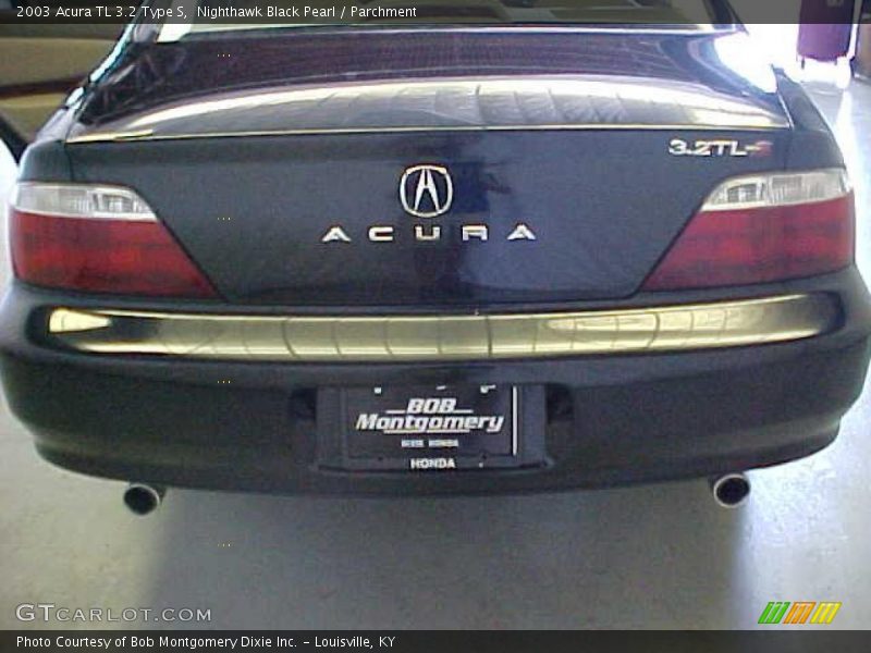 Nighthawk Black Pearl / Parchment 2003 Acura TL 3.2 Type S